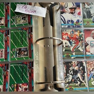 1991 Topps Stadium Club Football Complete Set